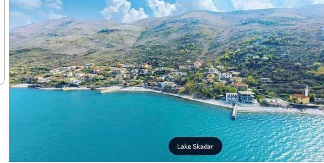 Rooms Lake View Balani Restaurant Shkodër Eksteriør bilde